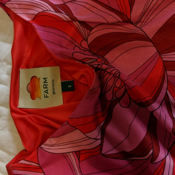 Farm Rio Mesh Floral Dress - Picture 4 of 5